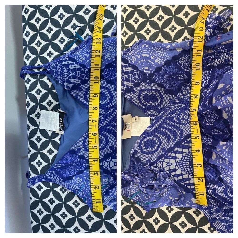 Fuzzilavender Patchwork Wrap Dress - image 3